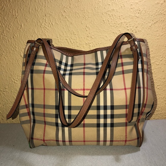 Burberry Handbags - Burberry burberry bag Small Haymarket
